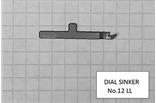 DIAL SINKER No. 12 LL 0.30mm