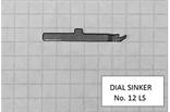 DIAL SINKER No. 12 LS 0.30mm