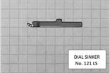 DIAL SINKER No. 121 LS 0.24mm