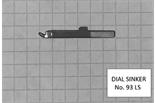 DIAL SINKER No. 93 LS 0.24mm