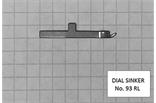 DIAL SINKER No. 93 RL 0.24mm